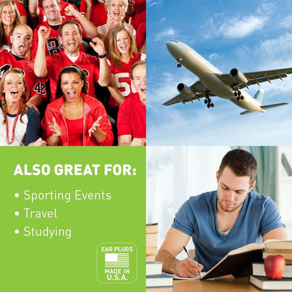 Flents Protechs Noise Cancelling Foam Ear Plugs