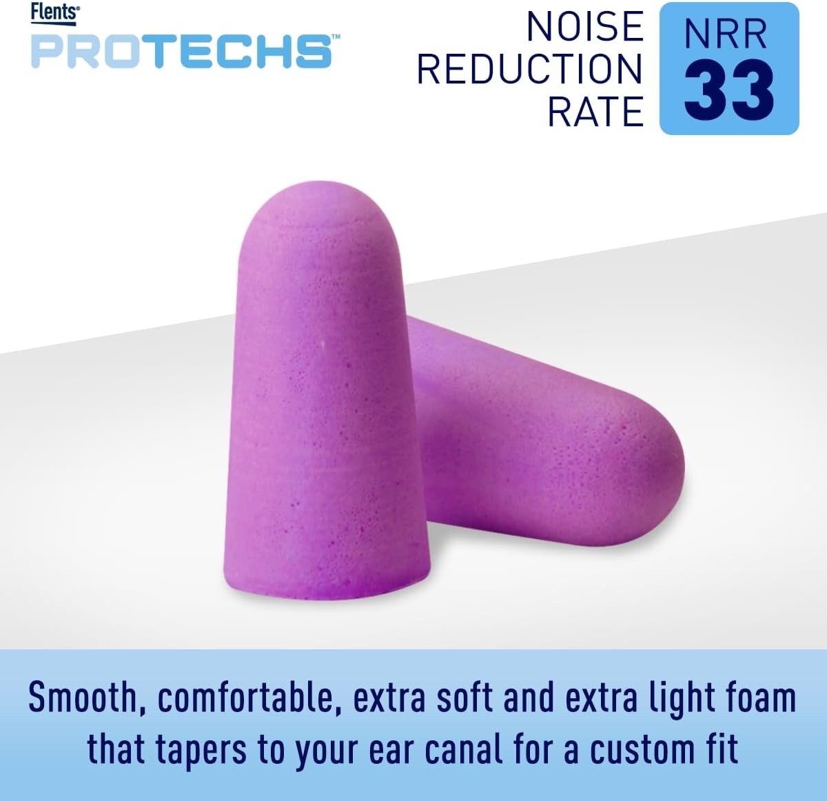 Flents Protechs Noise Cancelling Foam Ear Plugs